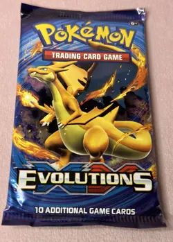 Pokemon XY Evolutions Booster Pack Factory Sealed Charizard TCGKITTEN - Image 2