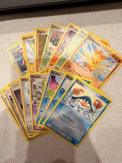 136 Pokemon Colectable Cards Lots Rare and Uncommon Varies Sets 100% Authentic - Image 1