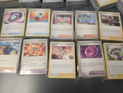 Pokemon 100 500 1000 Trainer Cards Lot Bulk Item Supporter ONLY SV SWSH English - Image 5