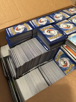 34 lbs Pokemon TCG Bulk Lot - ~8500 CARDS - C/UC/R/Holo/Reverse Holos Pack Fresh - Image 3
