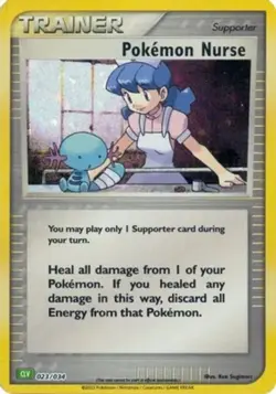 Pokemon Nurse - 023/034 - Classic Collection - Holo - NM - Trading Card Game Cla - Image 1