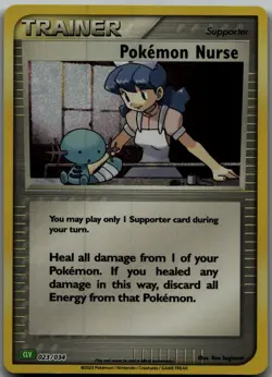 Pokemon Nurse foil Classic Collection Trading Card Game Classic 023/034 NM - Image 1
