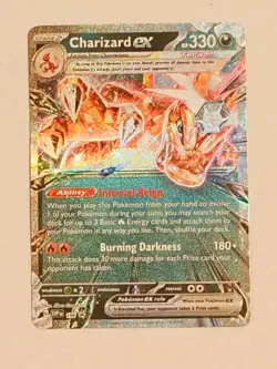 Pokemon TCG Charizard ex 196, Scarlet & Violet Promo Near Mint NM - Image 1
