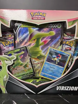 Pokemon TCG: Sword & Shield - Virizion V Box X4 Booster Packs [New & Sealed] - Image 3