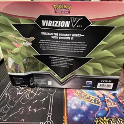 Pokemon TCG Virizion v Collection Box New Sealed Fusion Strike Lost Origin - Image 2