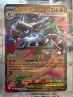 Mega Charizard x Ex 13/94 Ultra Rare Phantasmal Flames Pokemon Card - Image 1
