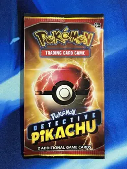 Pokemon TCG Detective Pikachu 2 Card Booster Pack Sealed Lot X6 Sun & Moon Promo - Image 2