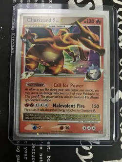 Charizard G LV.X DP45 Black Star Promo 2009 Holo Rare Pokemon Card TCG - Image 1