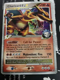 Charizard G LV.X DP45 Black Star Promo 2009 Holo Rare Pokemon Card TCG - Image 4