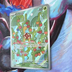 Pokemon TCG Shuckle 136/132 MEGA Full Art Rare Holo Basic 80 HP Turtle Card - Image 2