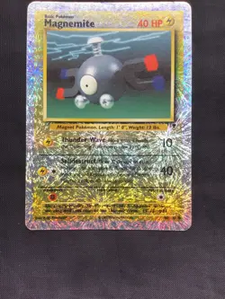 Pokemon Cards: Legendary Collection Reverse Holo: Magnemite 80/110 - Image 2