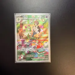 Pokemon TCG Kirlia Scarlet & Violet Base Set Holo Illustration Rare Card 212/198 - Image 1