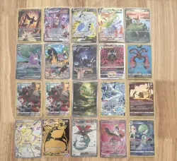 Pokemon TCG 20 Card Lot of Full Arts Various Sets English NM - Image 1