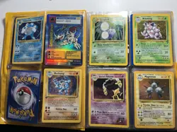 Pokemon Vintage Card Lot 1999 Holo Rare Charizard Mewtwo 2nd edition Binder - Image 3