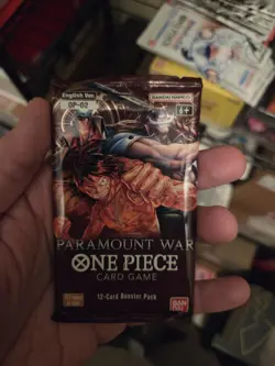 OP-02 Paramount War One Piece Card Game - 1 Booster Pack English - Image 1