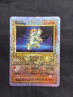 Pokemon Cards: Legendary Collection Reverse Holo: Machop 79/110 - Image 1