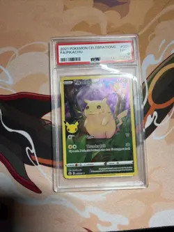 Pikachu 005/025 PSA 9 Mint Holo Celebrations Pokemon Card - Image 1