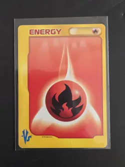 Pokemon Card Japanese - Fire Energy - Water Energy - VS Series - Near Mint - Image 4