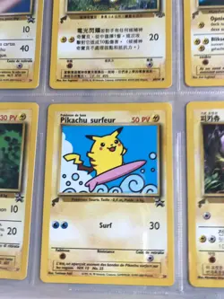 Pokemon Pikachu World Collection 2000 Original 9 card Promo Folder - Image 5