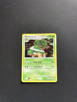 Pokemon Card Diamond & Pearl Holo Torterra Lv.45 17/130 Rare - Image 2