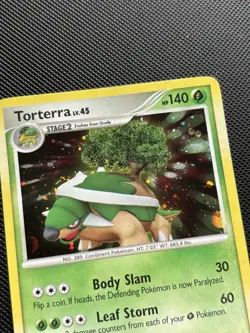 Pokemon Card Diamond & Pearl Holo Torterra Lv.45 17/130 Rare - Image 4
