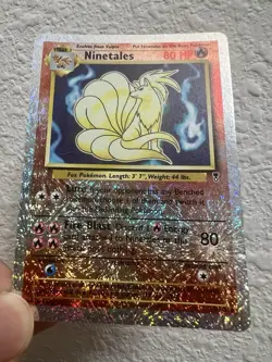 Pokemon TCG Ninetales Legendary Collection Reverse Holo Holo Card 17/110 - Image 1