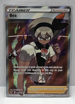 Pokemon Card Bea 180/185 Vivid Voltage Full Art Trainer Ultra Rare Near Mint - Image 1