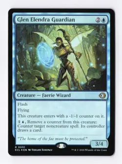 Glen Elendra Guardian (Foil) 0051 (R) MTG Lorwyn Eclipsed (ECL) - Image 1