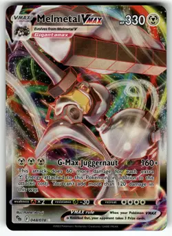 Melmetal VMAX 048/078 Pokemon GO NM Pokemon Card TCG - Image 1