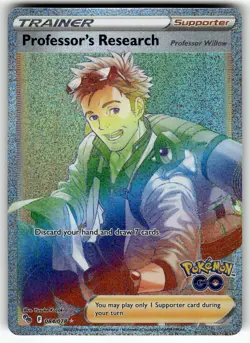 Professor's Research (Secret) 084/078 Pokemon GO NM Pokemon Card TCG - Image 1