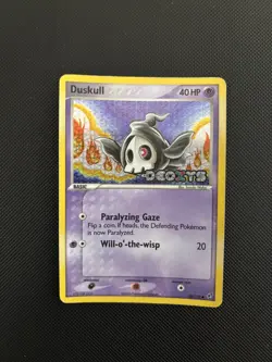 Pokemon Card EX Deoxys Reverse Holo Duskull 58/107 Stamped - Image 1
