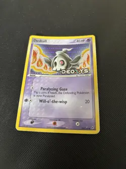 Pokemon Card EX Deoxys Reverse Holo Duskull 58/107 Stamped - Image 4