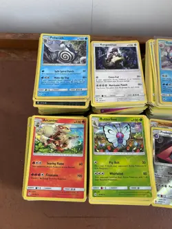 1000+ Sun & Moon Era Pokemon Cards bulk bundle joblot - Sorted by set - Image 3