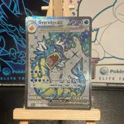 Pokemon Gyarados EX TCG Scarlet Violet Full Art Base Set Ultra Rare Card 225/198 - Image 3