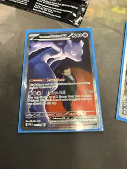 Pokemon Team Rocket's Mewtwo Ex 231/182 EX Full Art Holo 280HP Sv10 - Image 1