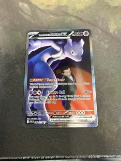 Pokemon Team Rocket's Mewtwo Ex 231/182 EX Full Art Holo 280HP Sv10 - Image 2