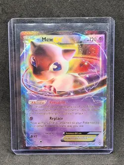 2012 POKEMON BLACK & WHITE DRAGONS EXALTED #46 MEW EX - Image 1