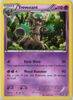 Trevenant - XY14 - Holo Rare Promo - Pokemon XY Promos - Pokemon - LP - Image 1