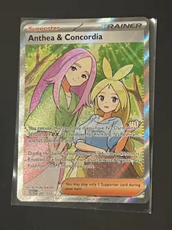 Anthea and Concordia 254/217 Ascended Heroes Pokemon TCG Full Art Trainer - Image 1