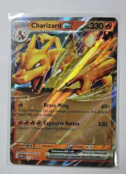 Charizard ex SVP 161 Black Star Promo Scarlet & Violet Pokemon TCG Near Mint NM - Image 1
