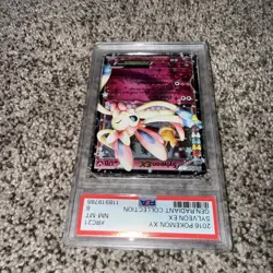 Pokemon XY Generations Radiant Collection Sylveon EX 2016 RC21/RC32 PSA 8 - Image 3