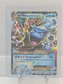 Pokemon TCG M Blastoise EX Holo Card 18/83 Ultra Rare XY Generations - Image 1