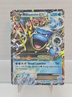 Pokemon TCG M Blastoise EX Holo Card 18/83 Ultra Rare XY Generations - Image 3