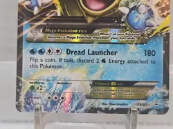 Pokemon TCG M Blastoise EX Holo Card 18/83 Ultra Rare XY Generations - Image 5