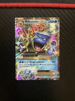 Pokemon TCG M Blastoise EX 18/83 Ultra Rare Holo XY Generations LP - Image 1