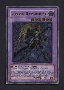 Yu-Gi-Oh! Darkbright, Heros Elementaire TAEV-FR042 Ultimate Rare 1st Ed. - Image 1