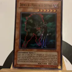 Carte Yu-Gi-Oh Double Je - Heros De La Destinee Potd-fr012 1st Edition - Image 2