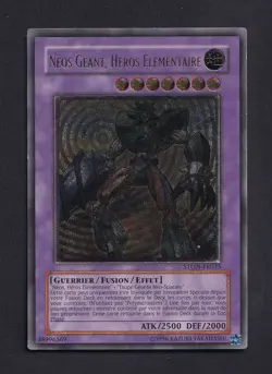 Yu-Gi-Oh! Neos Geant, Heros Elementaire STON-FR035 Ultimate Rare - Image 1