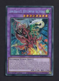 Yu-Gi-Oh! Homme-Oiseau de Feu, Heros Elementaire - Rage Infernale BLMR-FR012 1st - Image 1