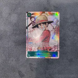 One Piece Monkey D. Luffy SEC OP13-118 Carrying On His Will English - Image 1